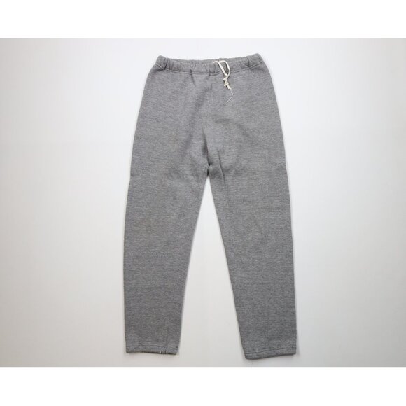 Vintage 70s 80s Russell Athletic Mens Large Blank Triblend Sweatpants Gray USA - Picture 1 of 12